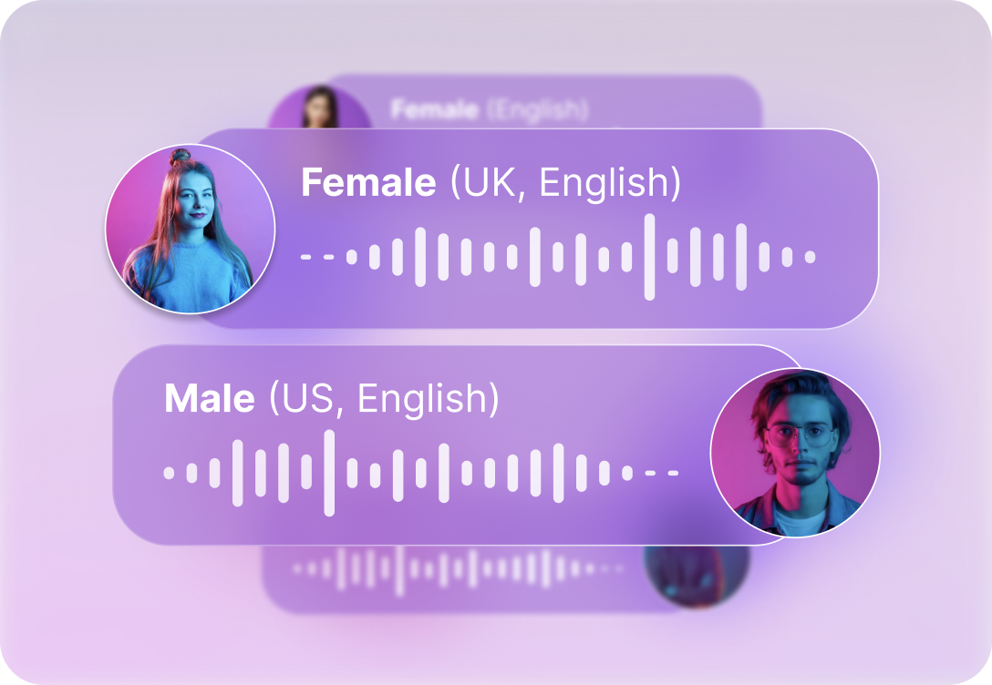 Dynamic Voices and Background Music