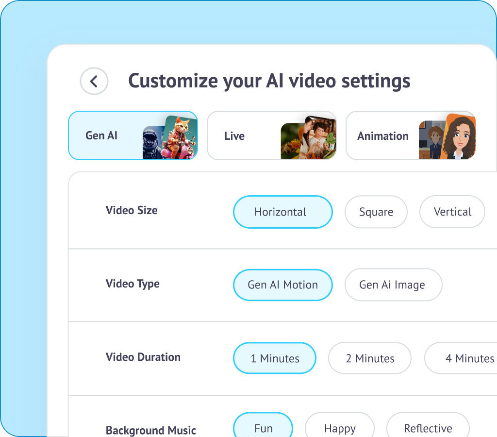 Showing unique features of ChatGPT Video Generator