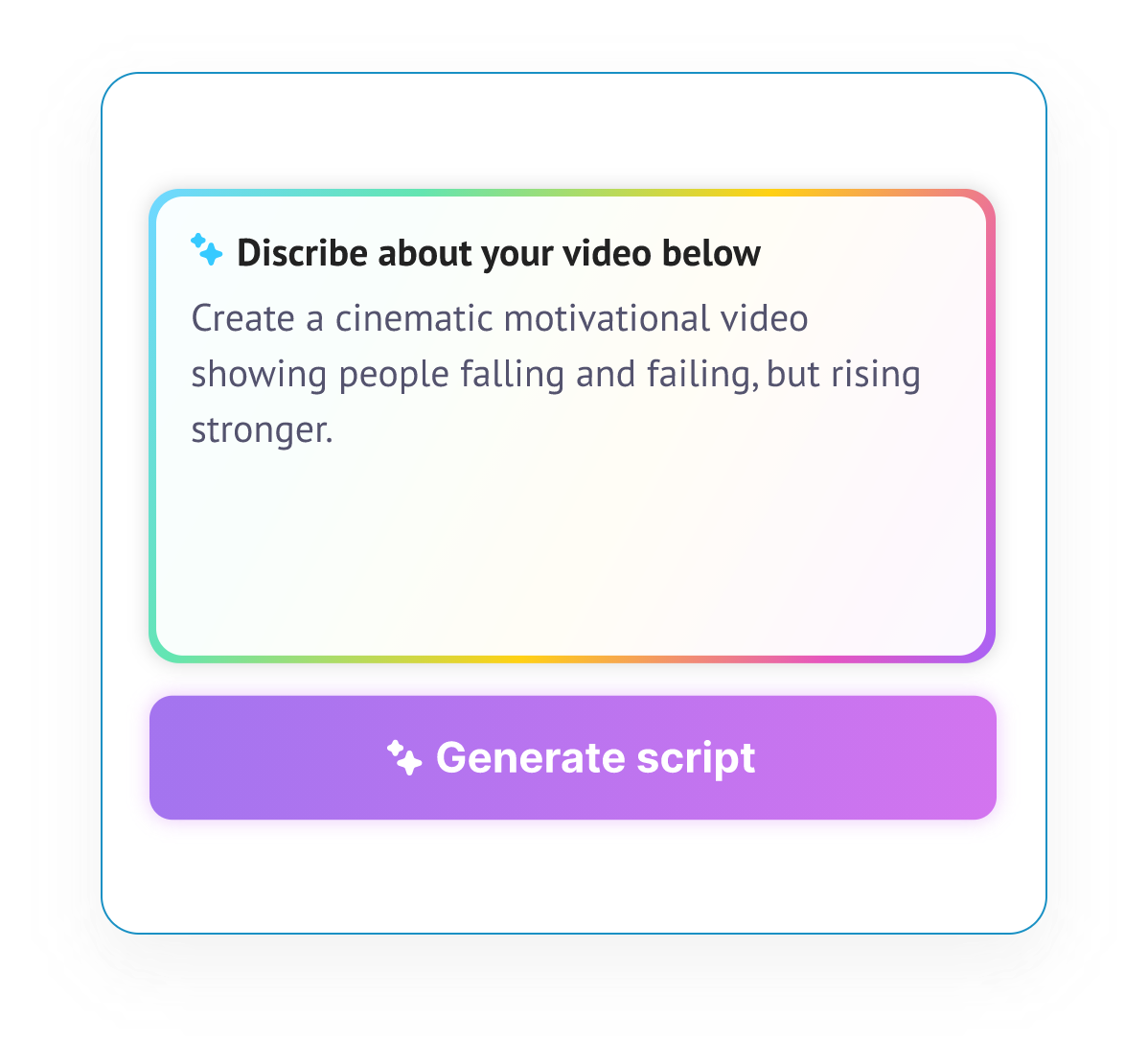 Gif of different shorts videos 