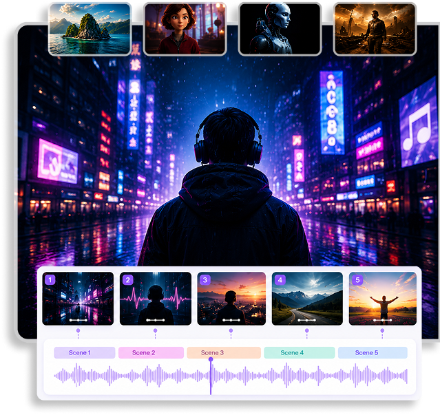 Steve AI Custom Music Video Generator