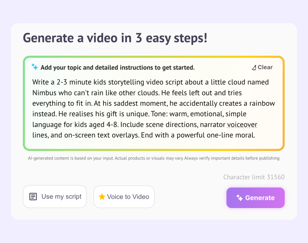 Write Your Story