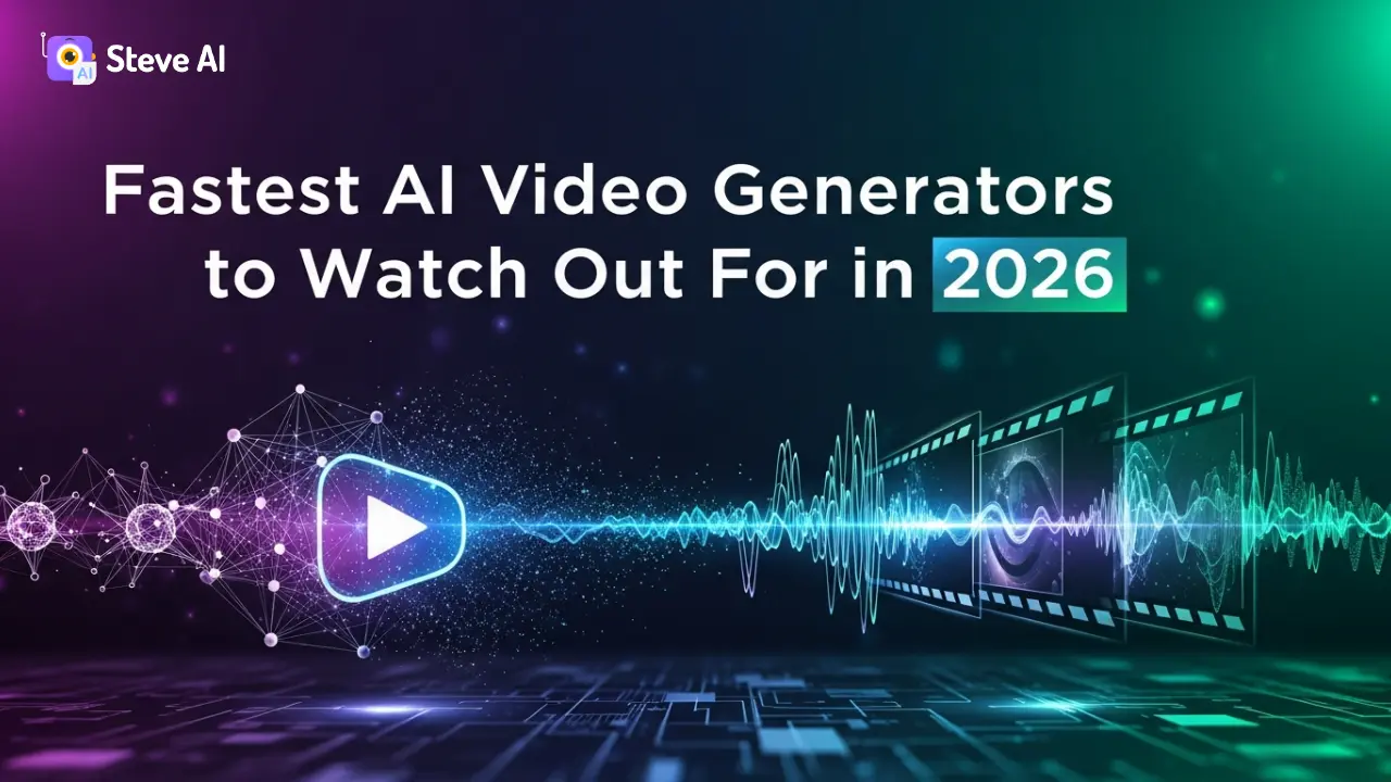 The 10 Fastest AI Video Generators to Watch Out For in 2026