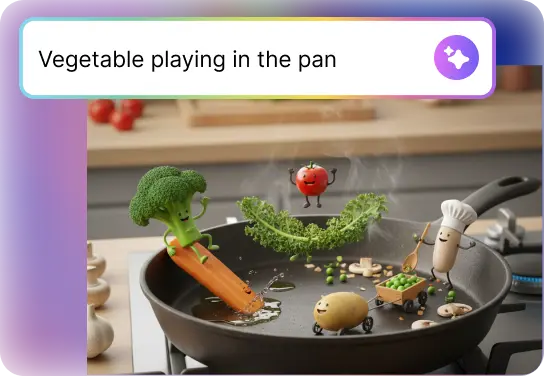 AI-generated video — social media content made with Steve AI