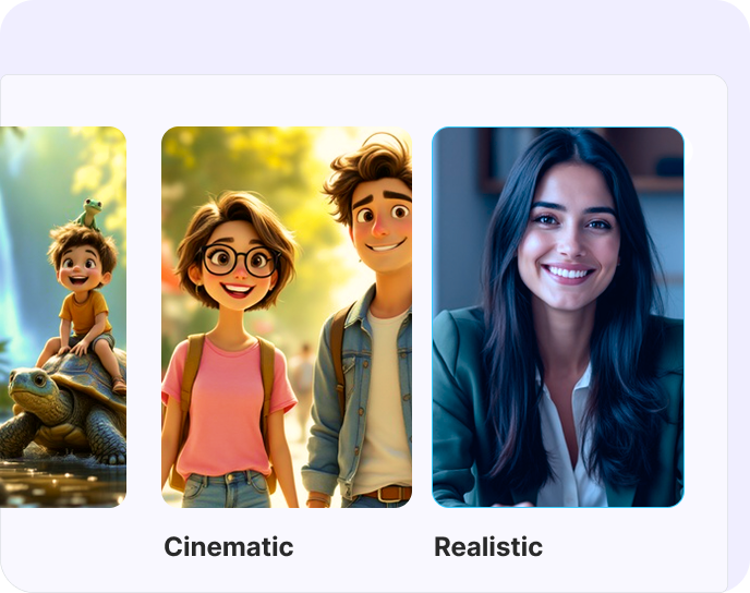 Step 2: Pick a style & refine