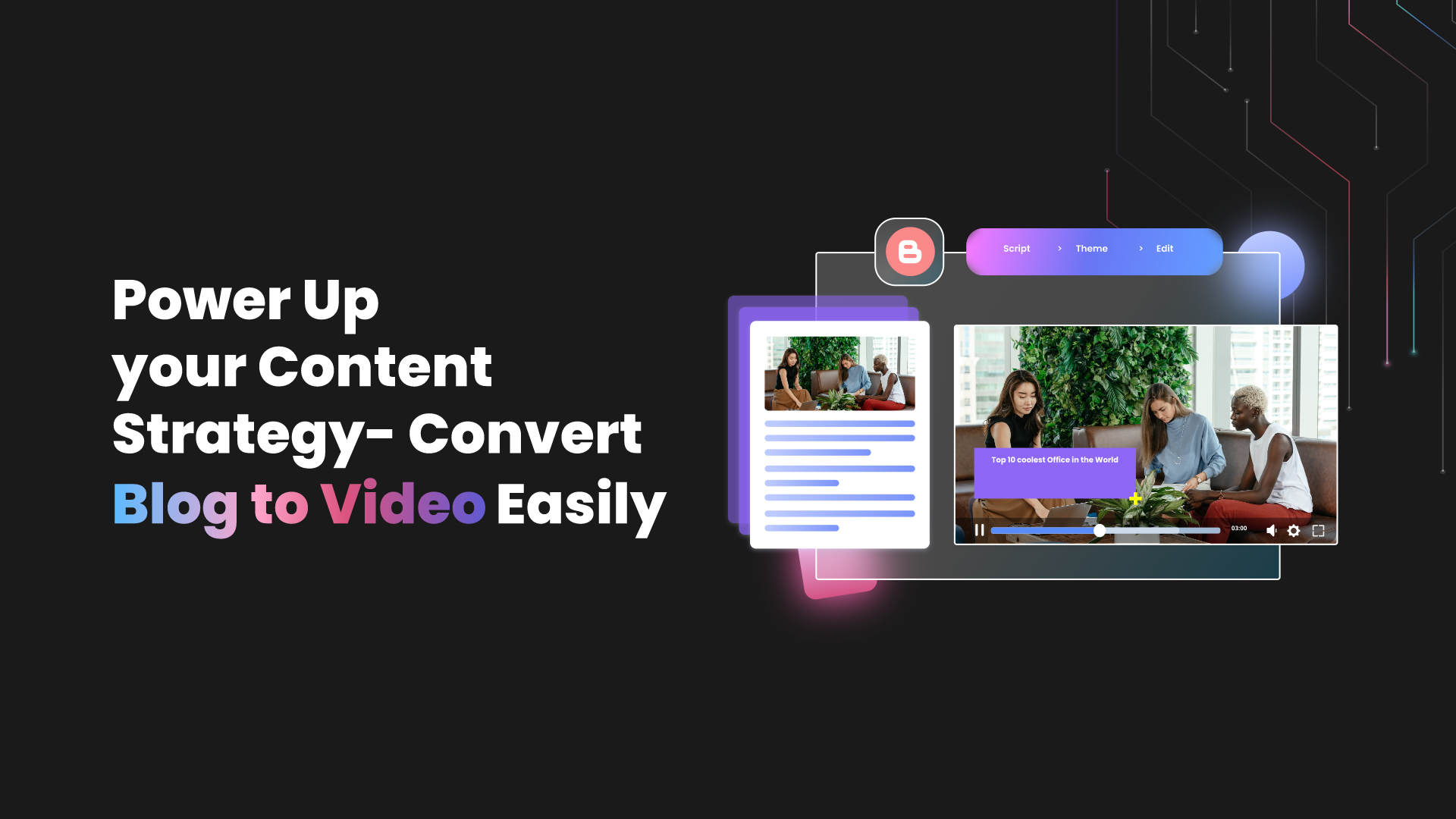 blog to video ai tool