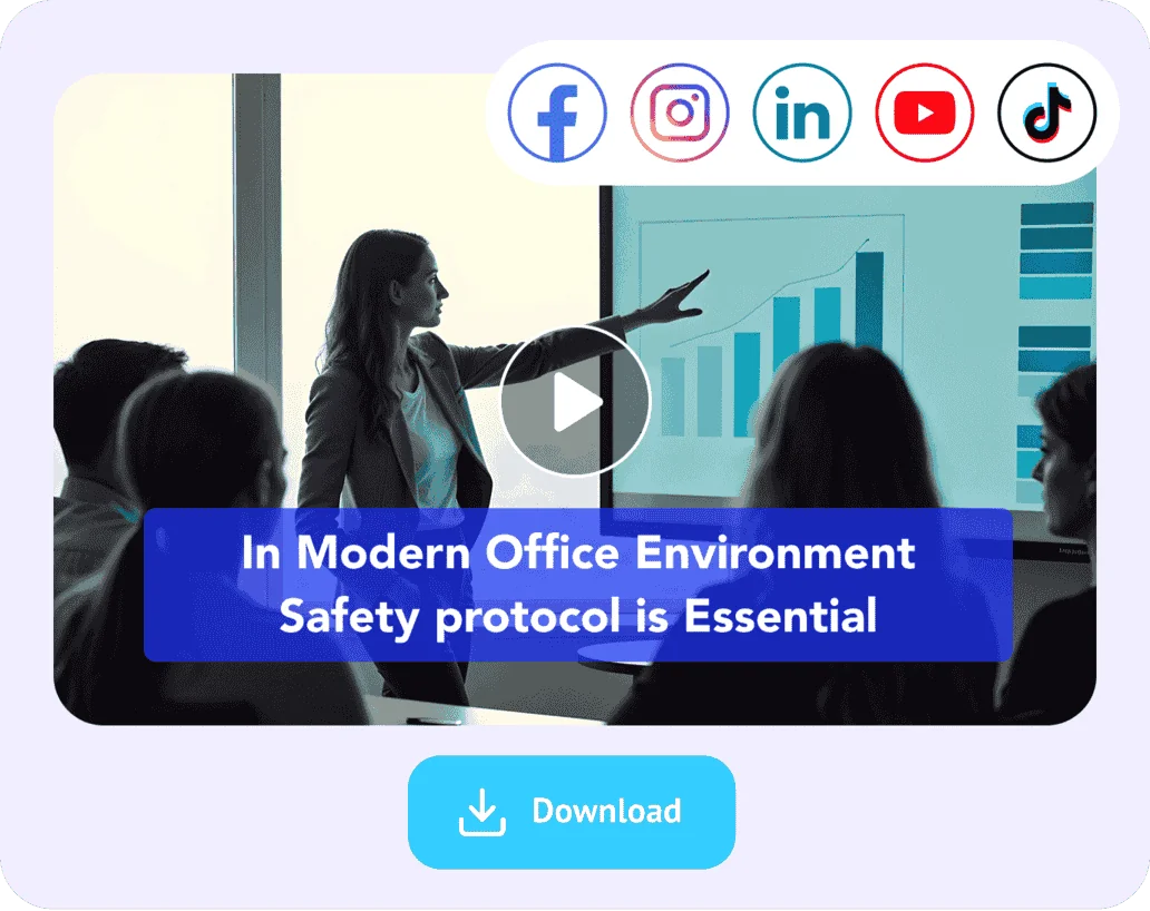 Export videos optimized for social