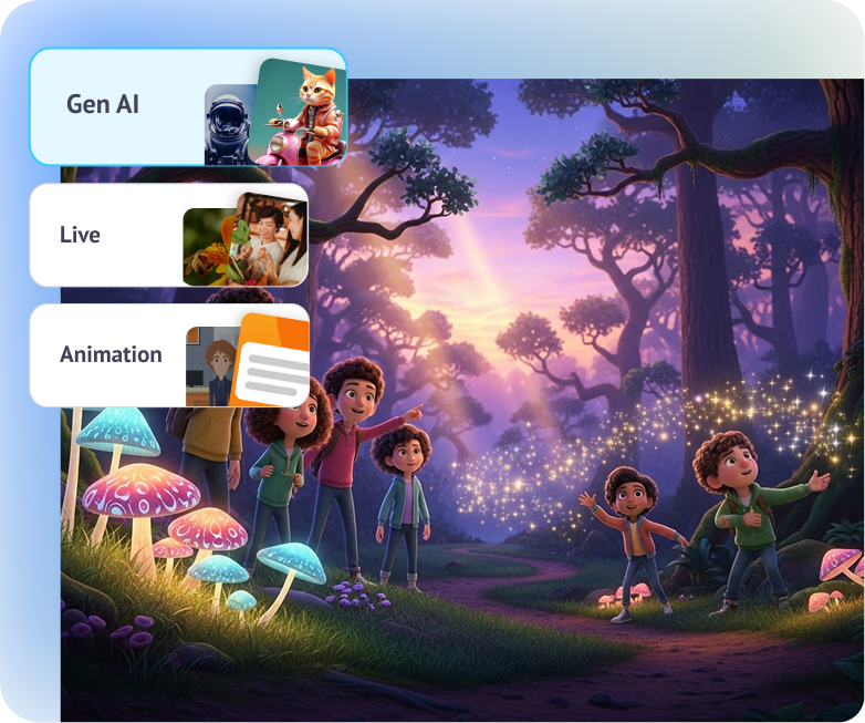 Video showing how to use Steve AI, the best kids video maker  platform