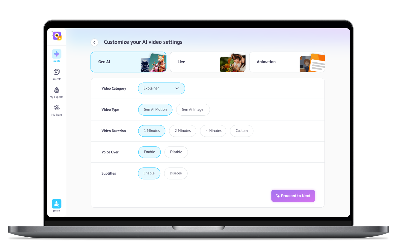 Pick Your Style & Format