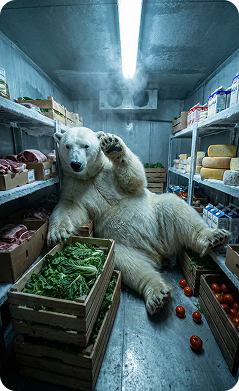 Cinematic still image generated using Motion FX