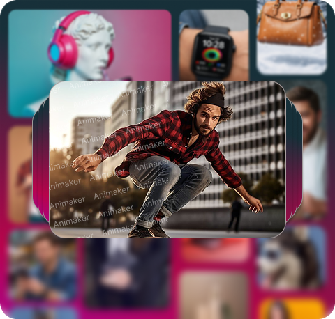 No Watermarks and 10M+ Video Library