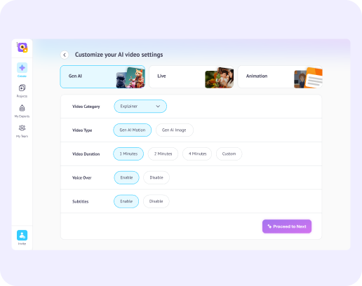 Customize your video