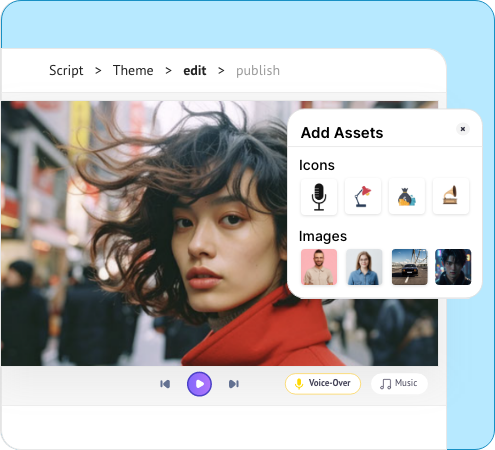 Showing unique features of ChatGPT Video Generator