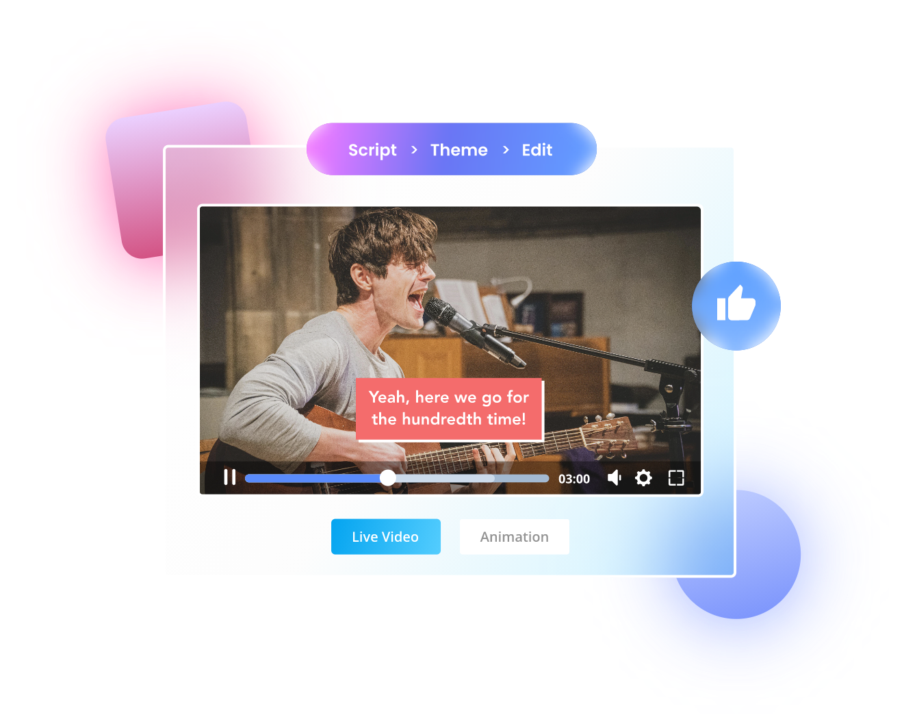 Lyric Video Maker Make Unique Stunning Lyric Videos Steve AI