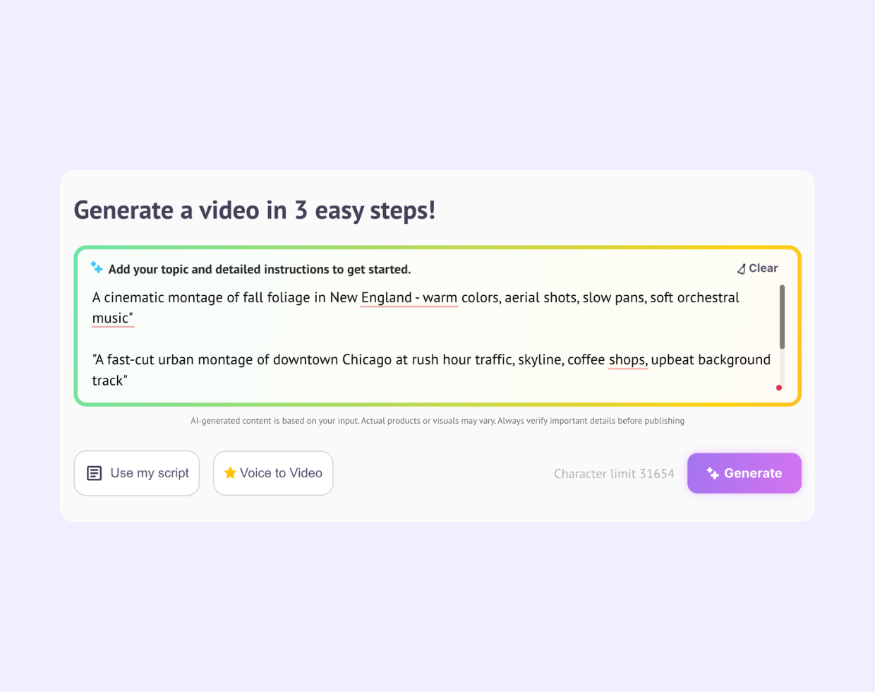 AI Montage Maker