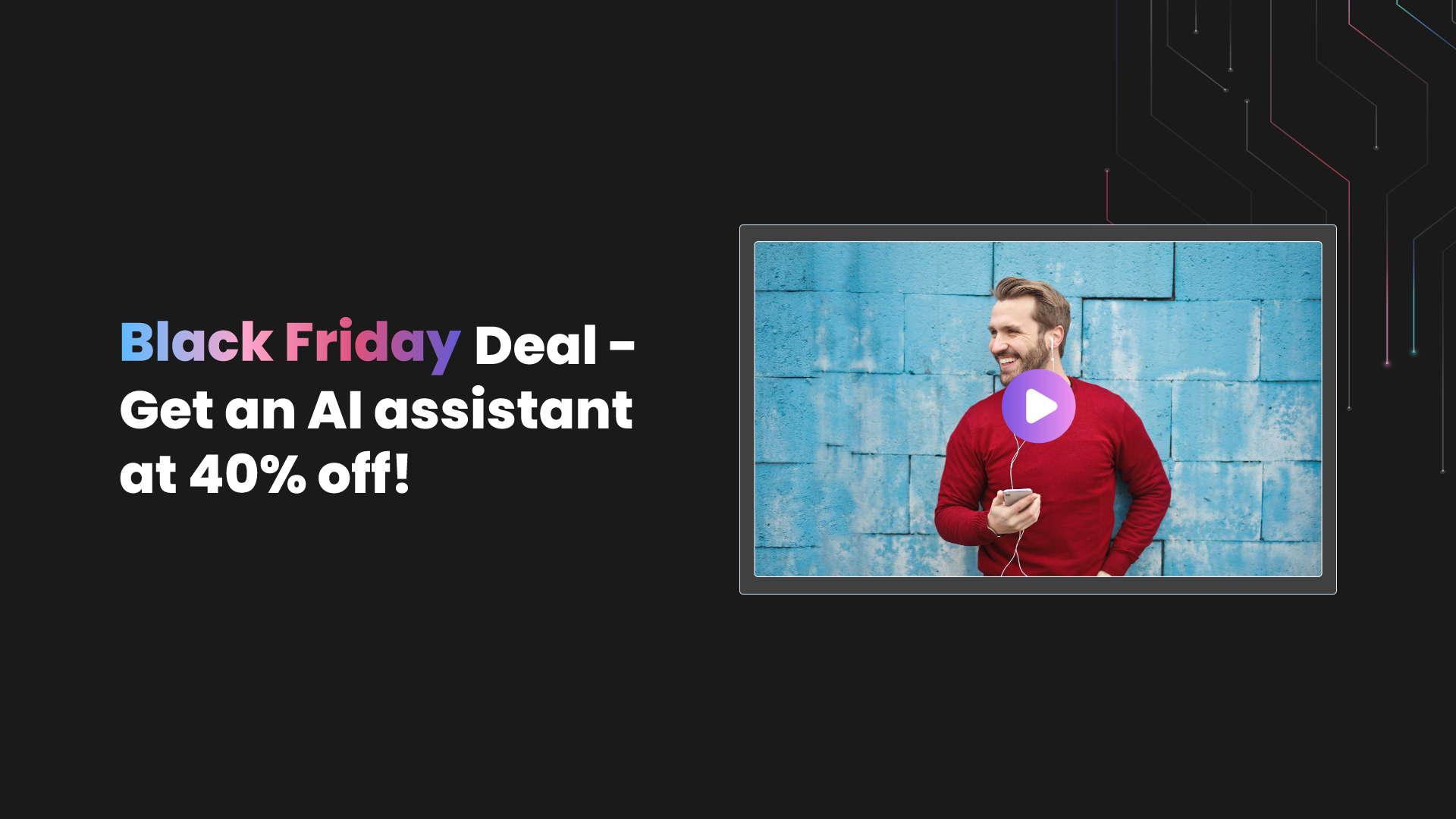 Black Friday video maker Create high performing videos with Steve AI