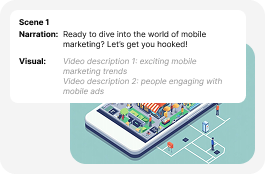 Online AI video maker templates
