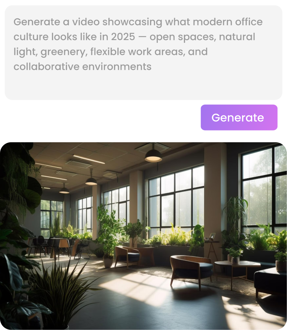 Showing unique features of ChatGPT Video Generator