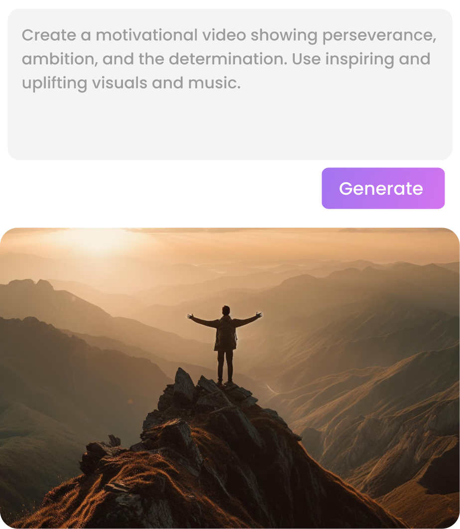 Showing unique features of ChatGPT Video Generator