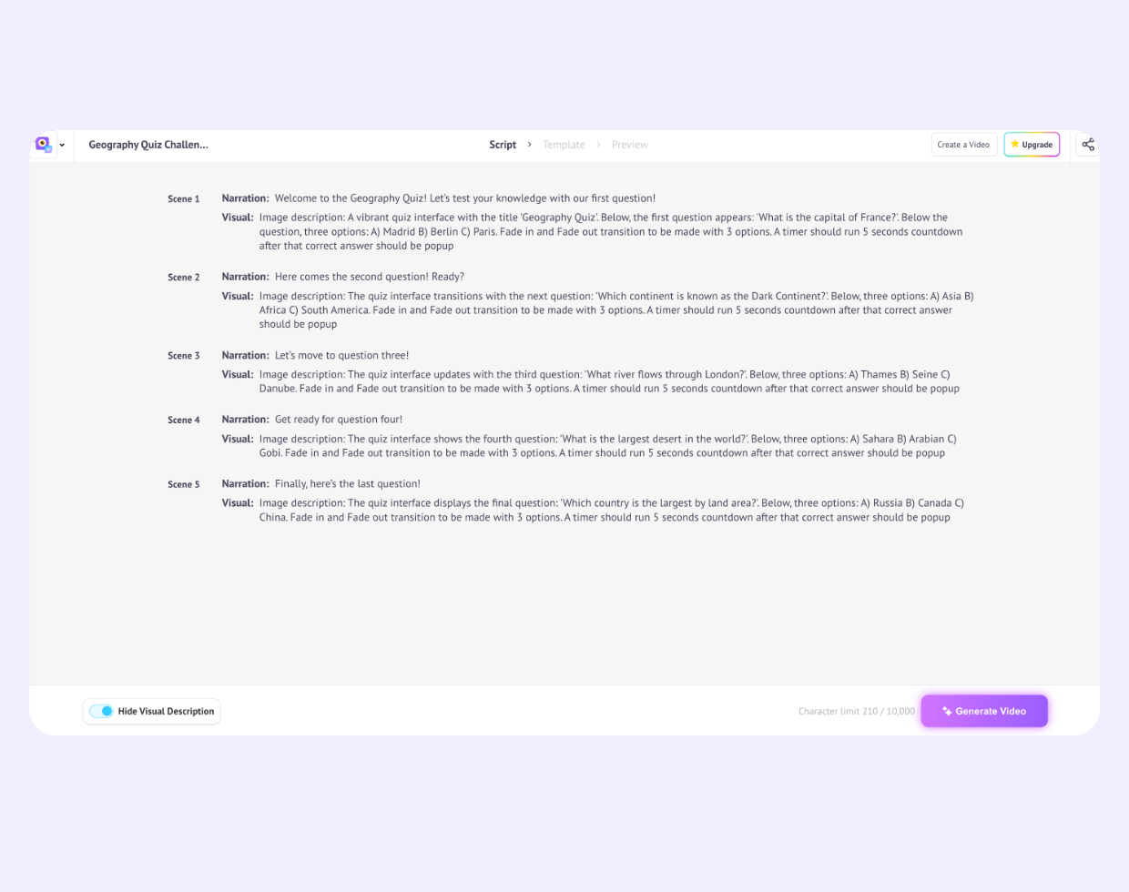 Write Your Questions