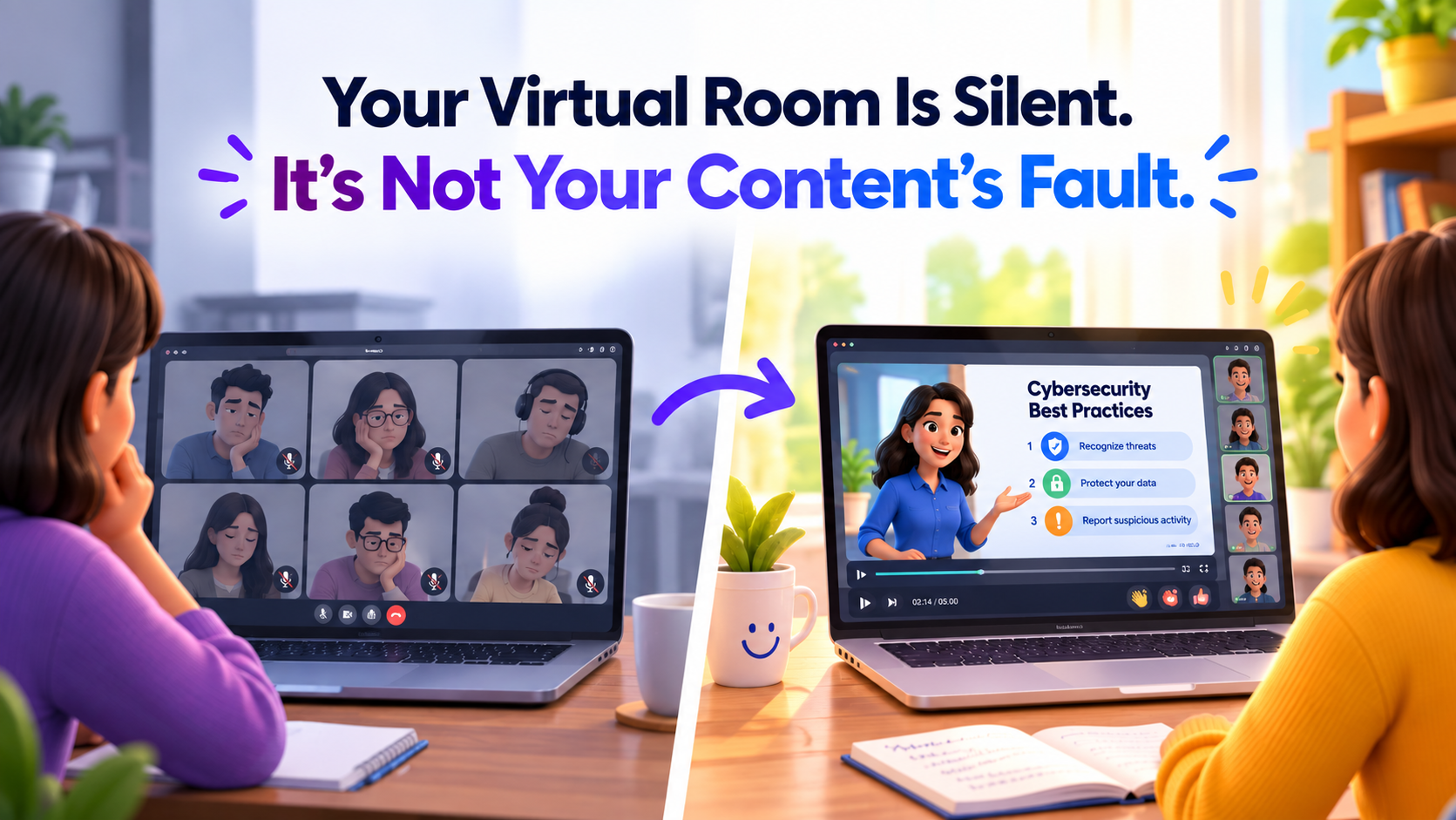 Your Virtual Room Is Silent webinar