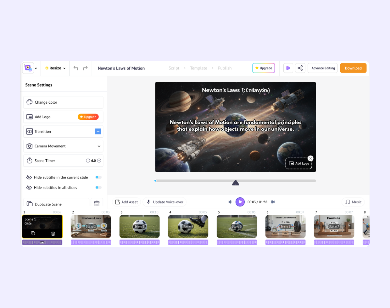 Render high-quality videos