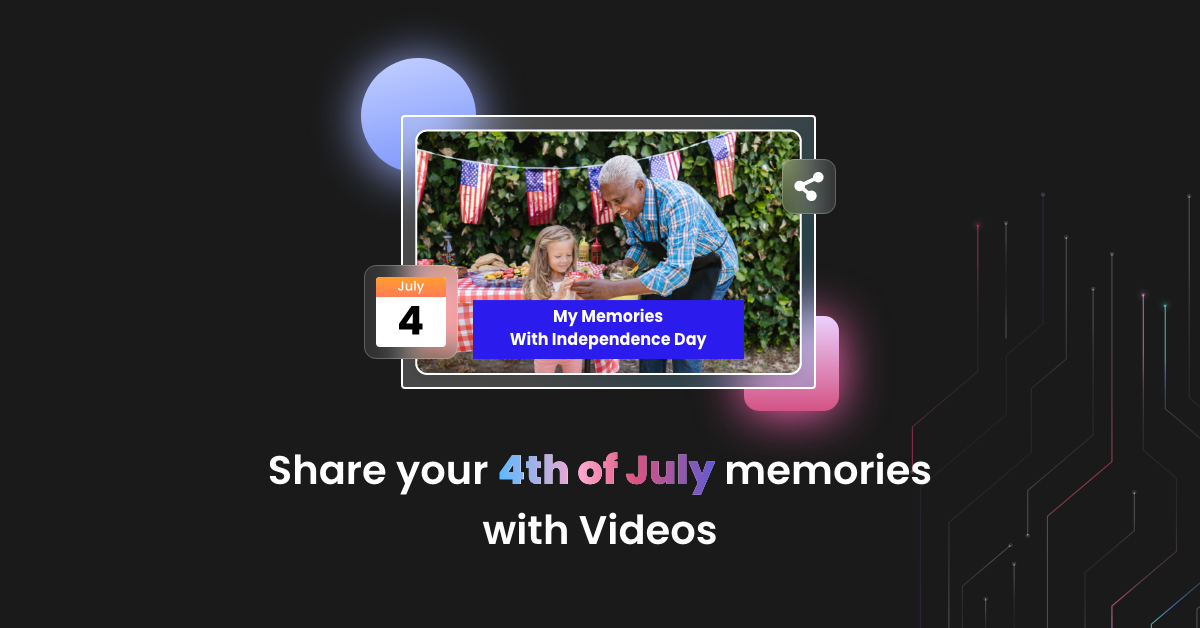 Share your 4th of July memories with a video