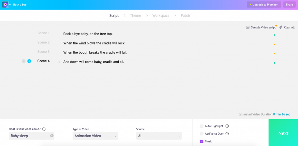 How to Create an Animated Lyrical Video for Children's Songs with AI 1 Lyrical Video Maker