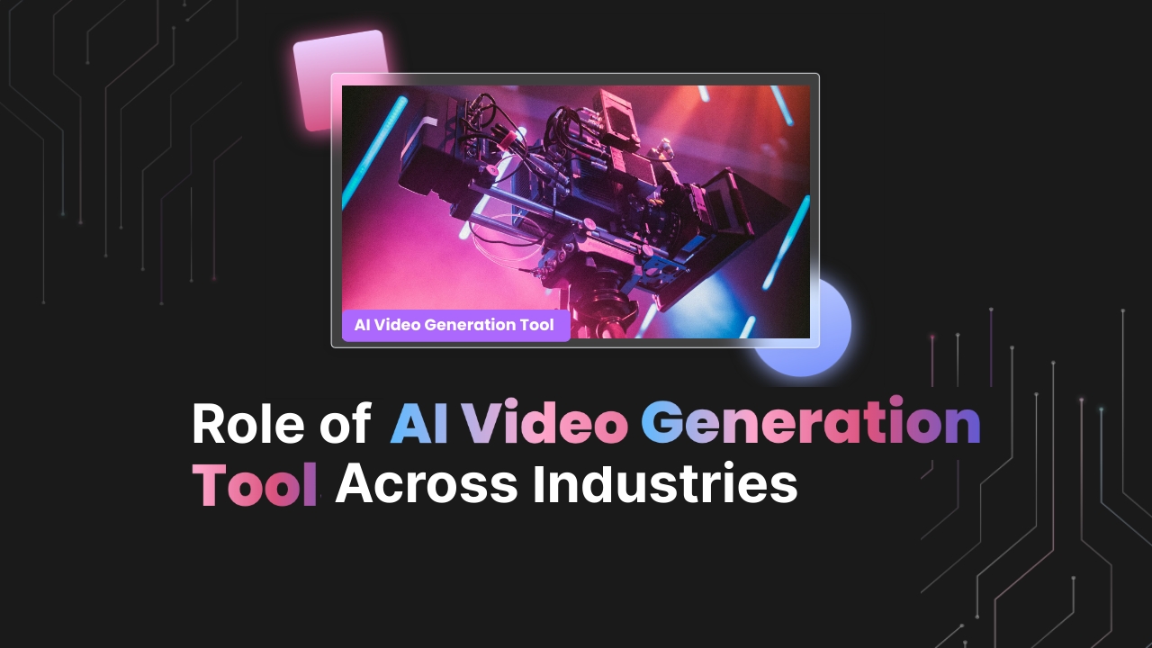 Role of AI Video Generation Tool Across Industries