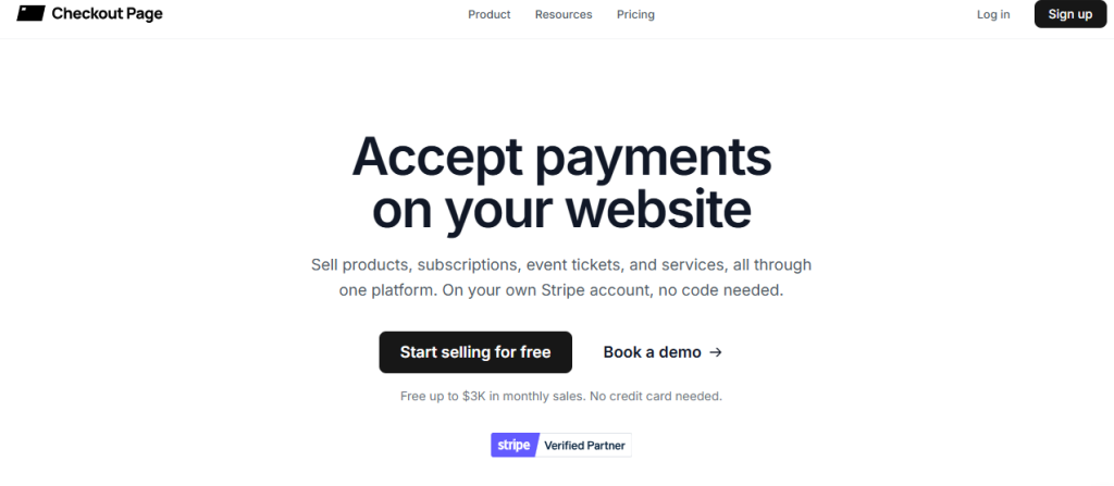 Checkout Page