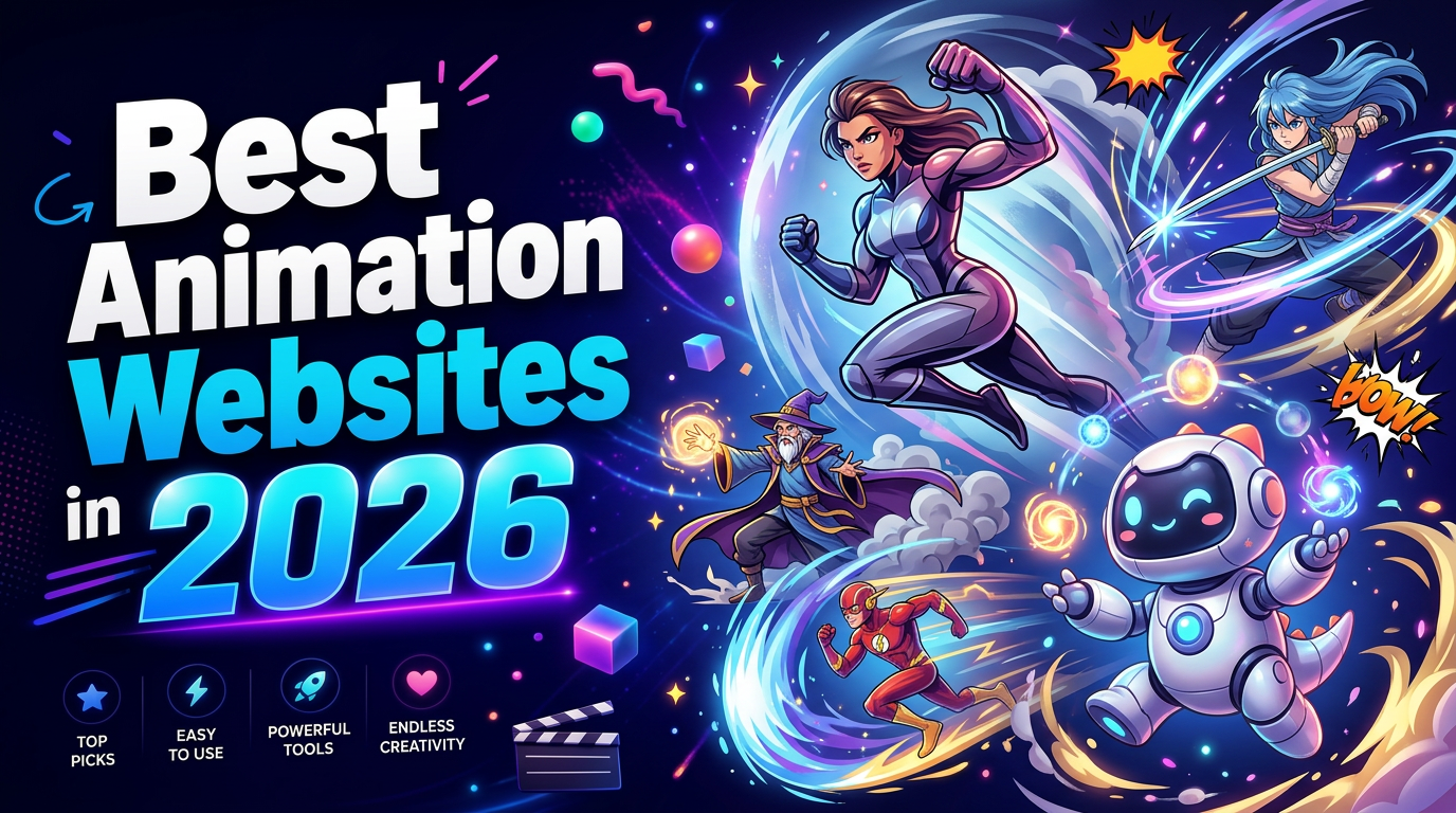 Best Animation Websites in 2026