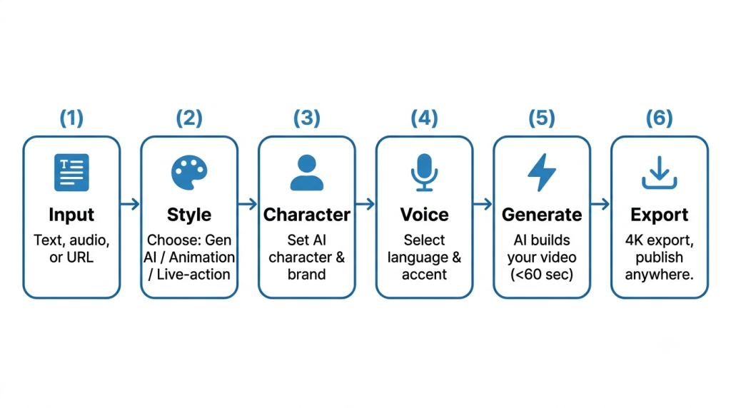 AI Video Generation Process