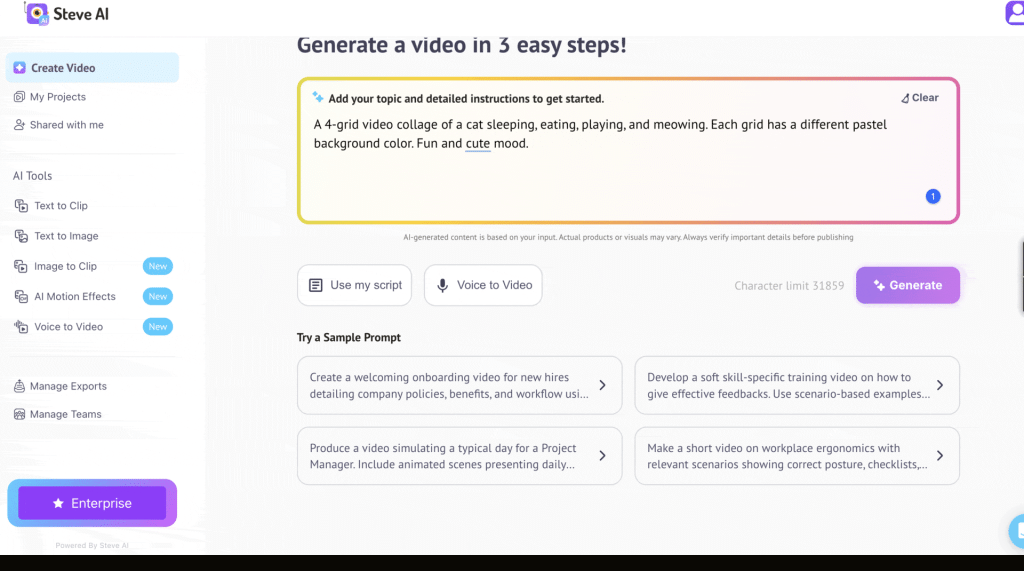 AI Video Generator