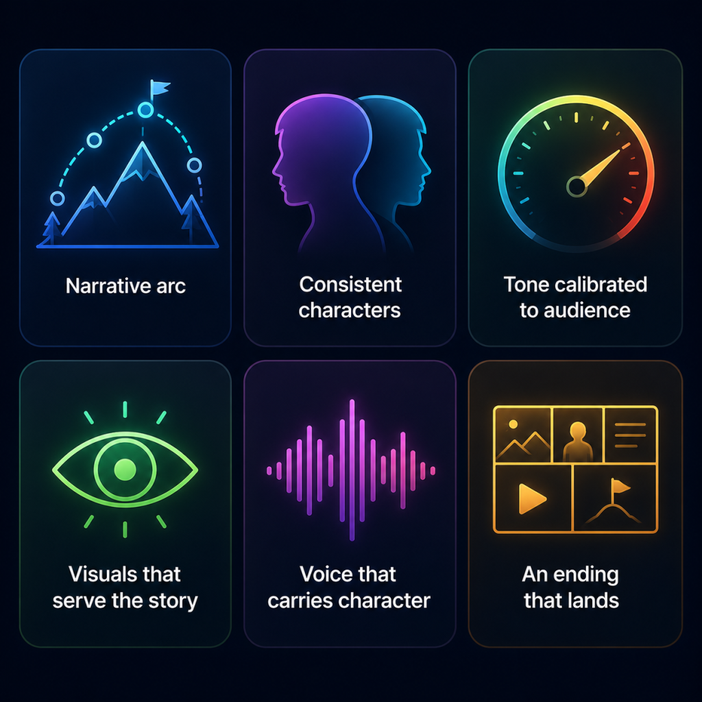 6 Elements of Good AI Storytelling Video